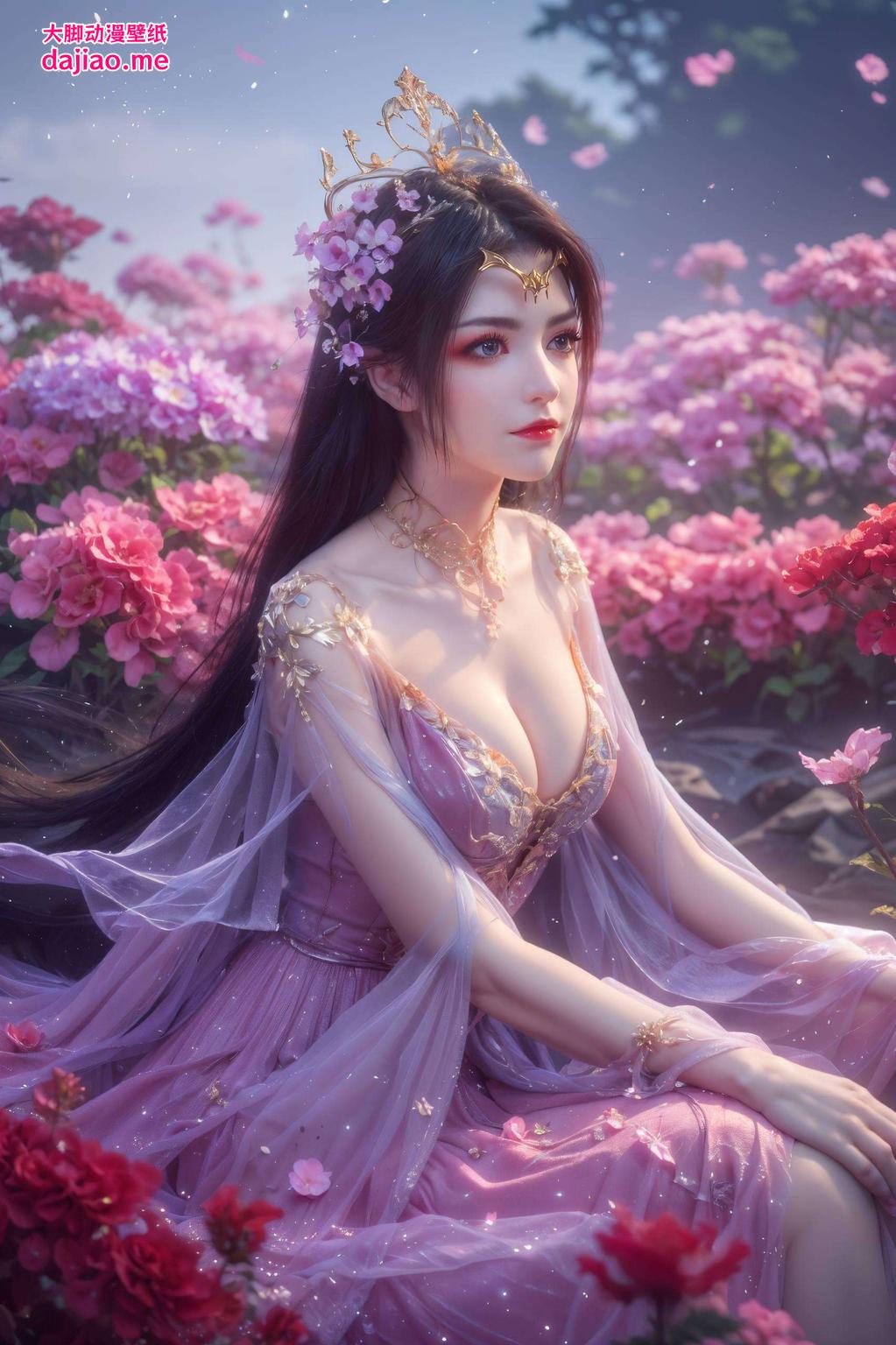 如同魔法般吸引着每一位探索者的目光壁纸中的她仿佛诉说着古老的故事