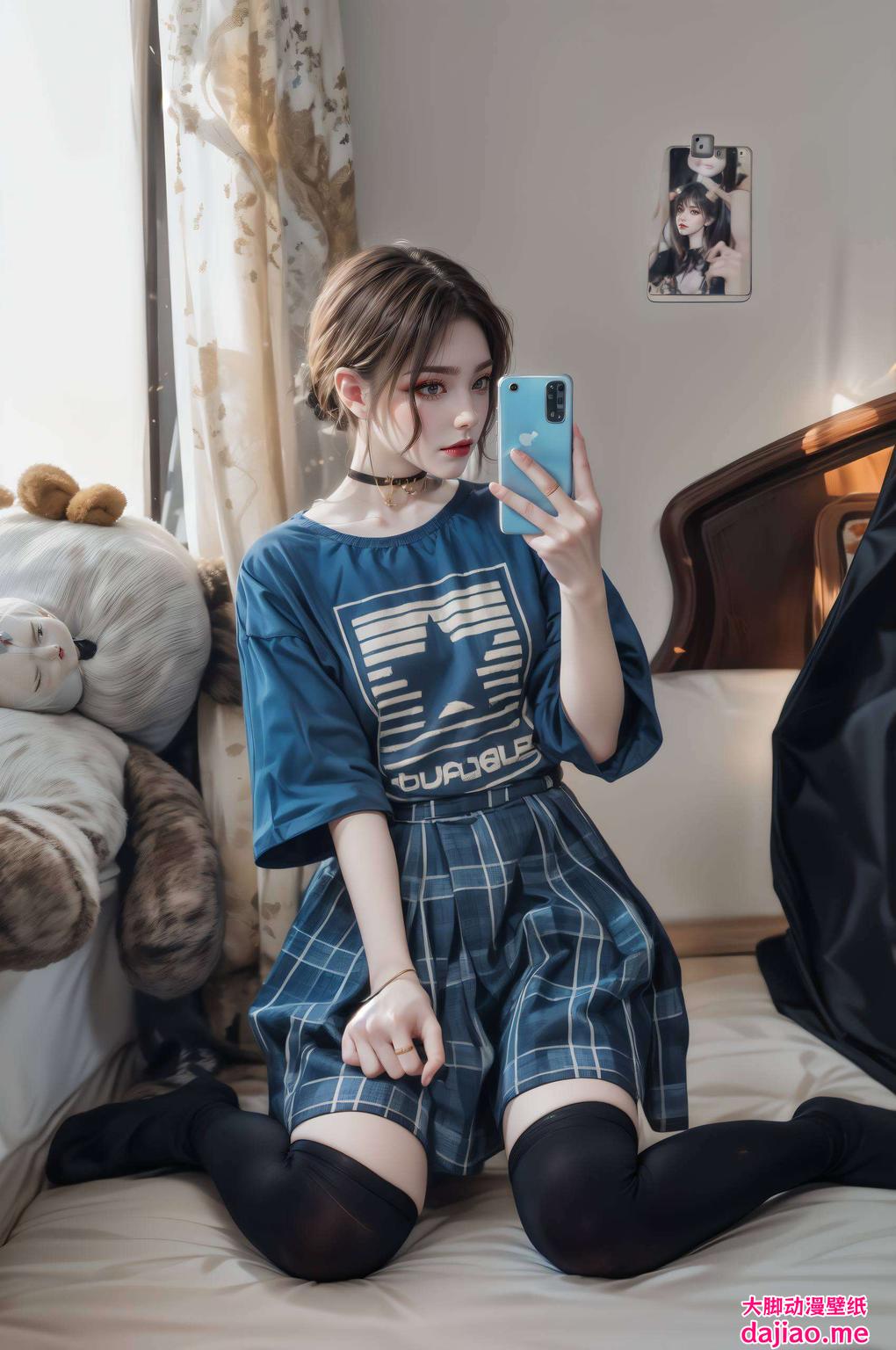 东方元素点缀其间这款1080p高清壁纸将美杜莎的神秘魅力完美呈现