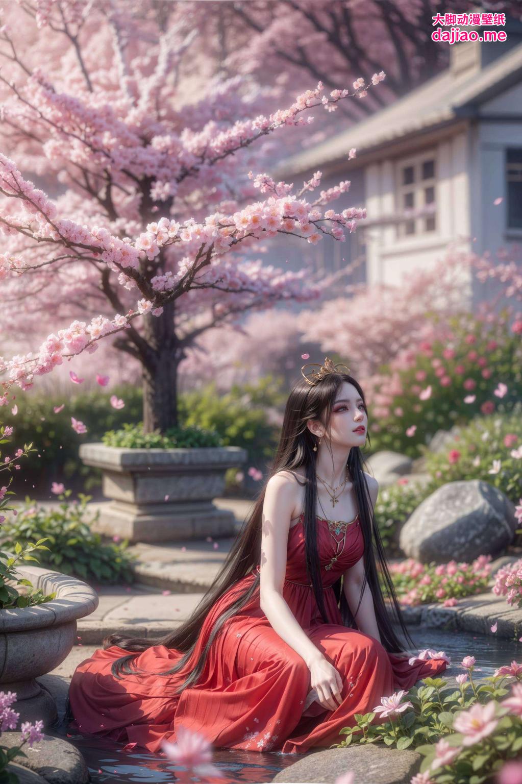 让你沉浸于国漫的魅力世界这款AI动漫女神完美像素PC炫彩壁纸