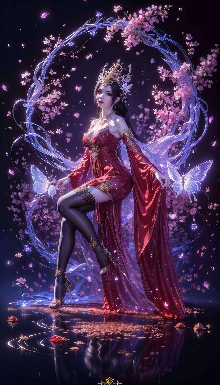 这款超清晰侘寂风格的平板壁纸以斗破苍穹中美杜莎官方形象为灵感