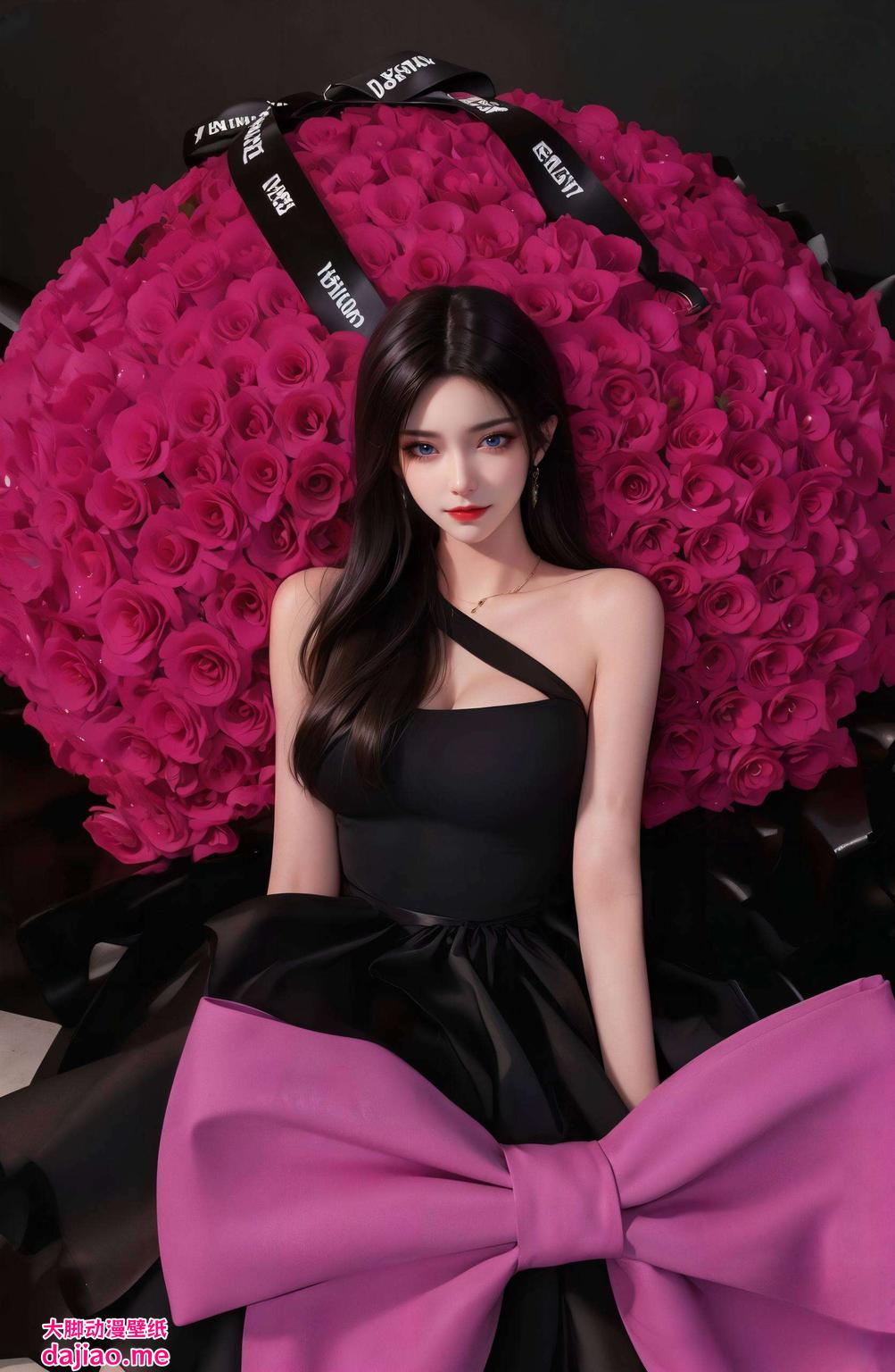 美杜莎的诱惑在此呈现！这幅绘画壁纸将美杜莎的神秘气质与国漫风完美融合让美杜莎的魅力成为你手机壁纸的亮点！