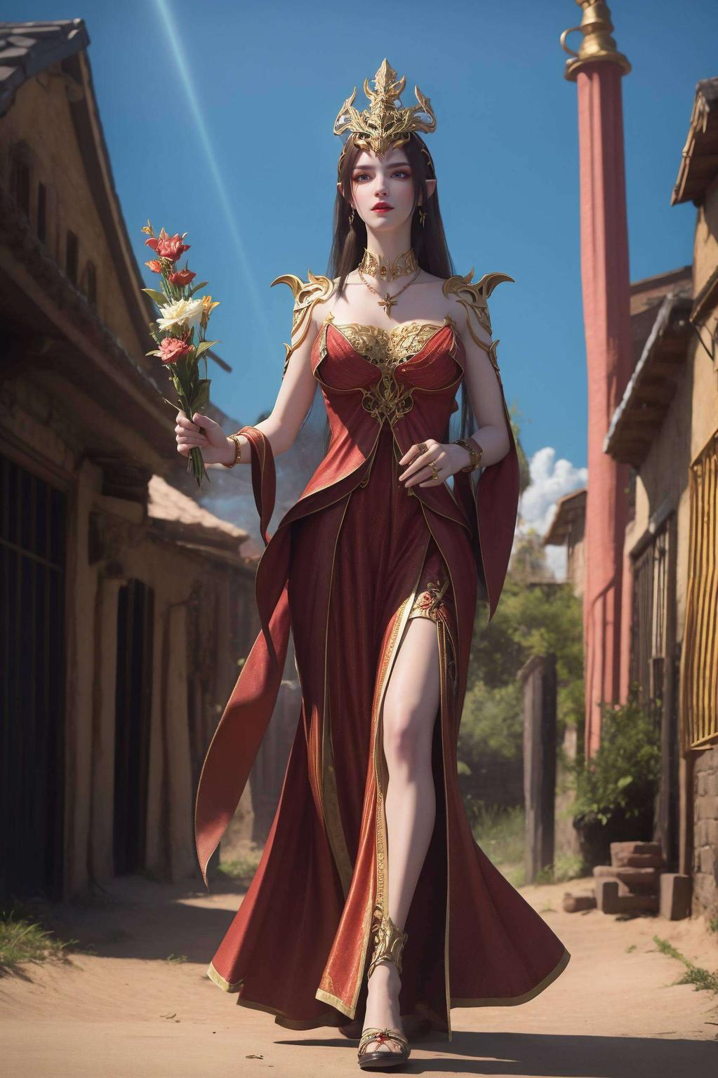 都是一次穿越时空的冒险将国漫女神美杜莎的冷艳与萧炎的坚韧完美融合