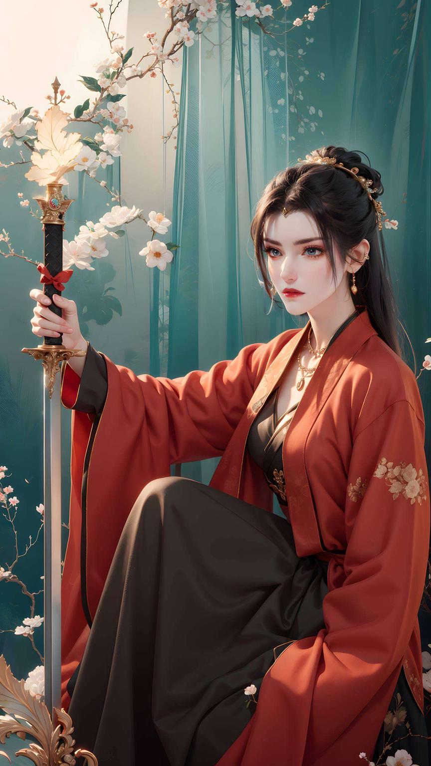 带你领略古典与现代的完美交融邂逅美杜莎的神秘魅力！这款高清竖屏壁纸