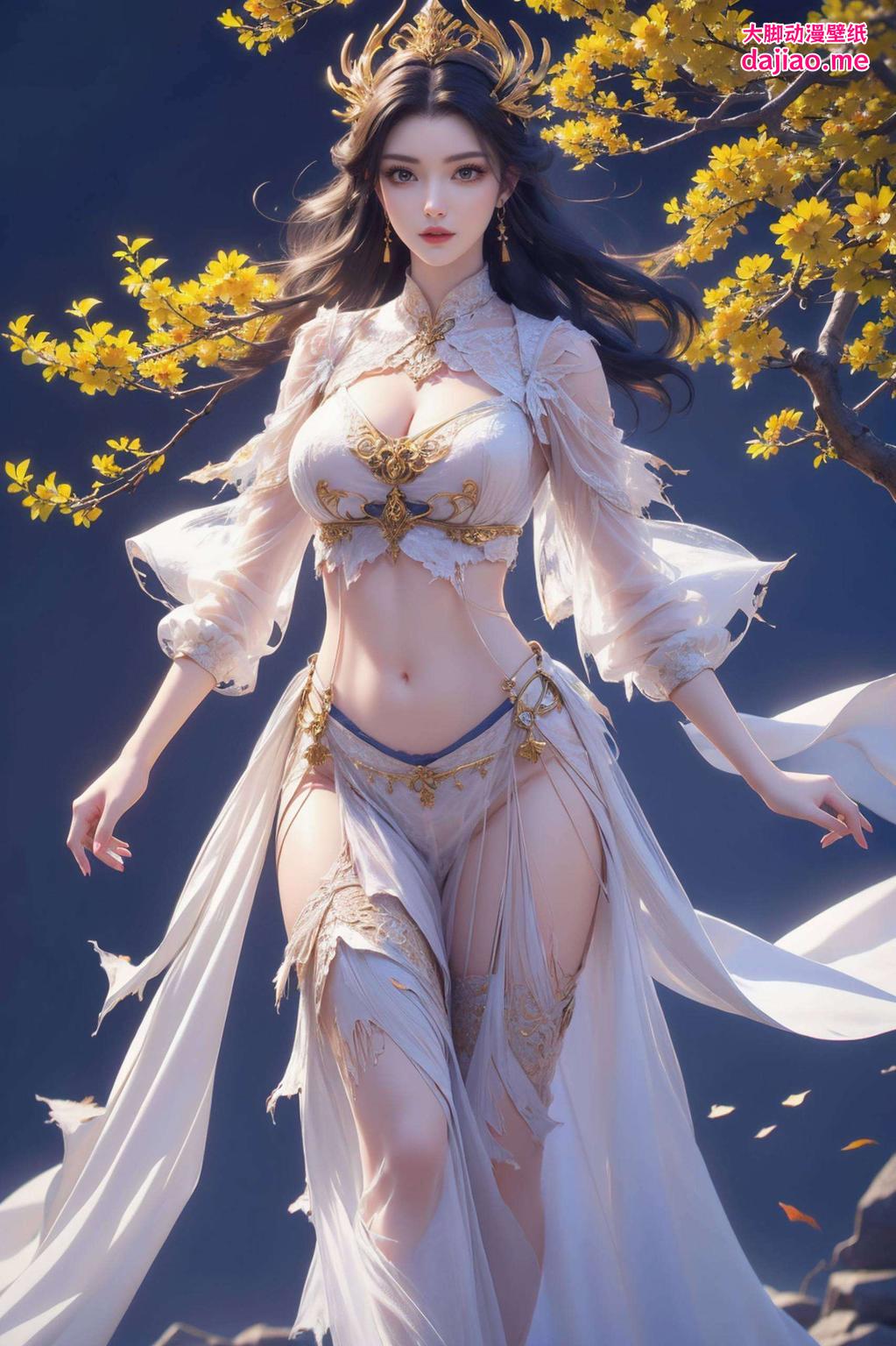 这幅美杜莎真人高清壁纸穿梭在古典与现代之间
