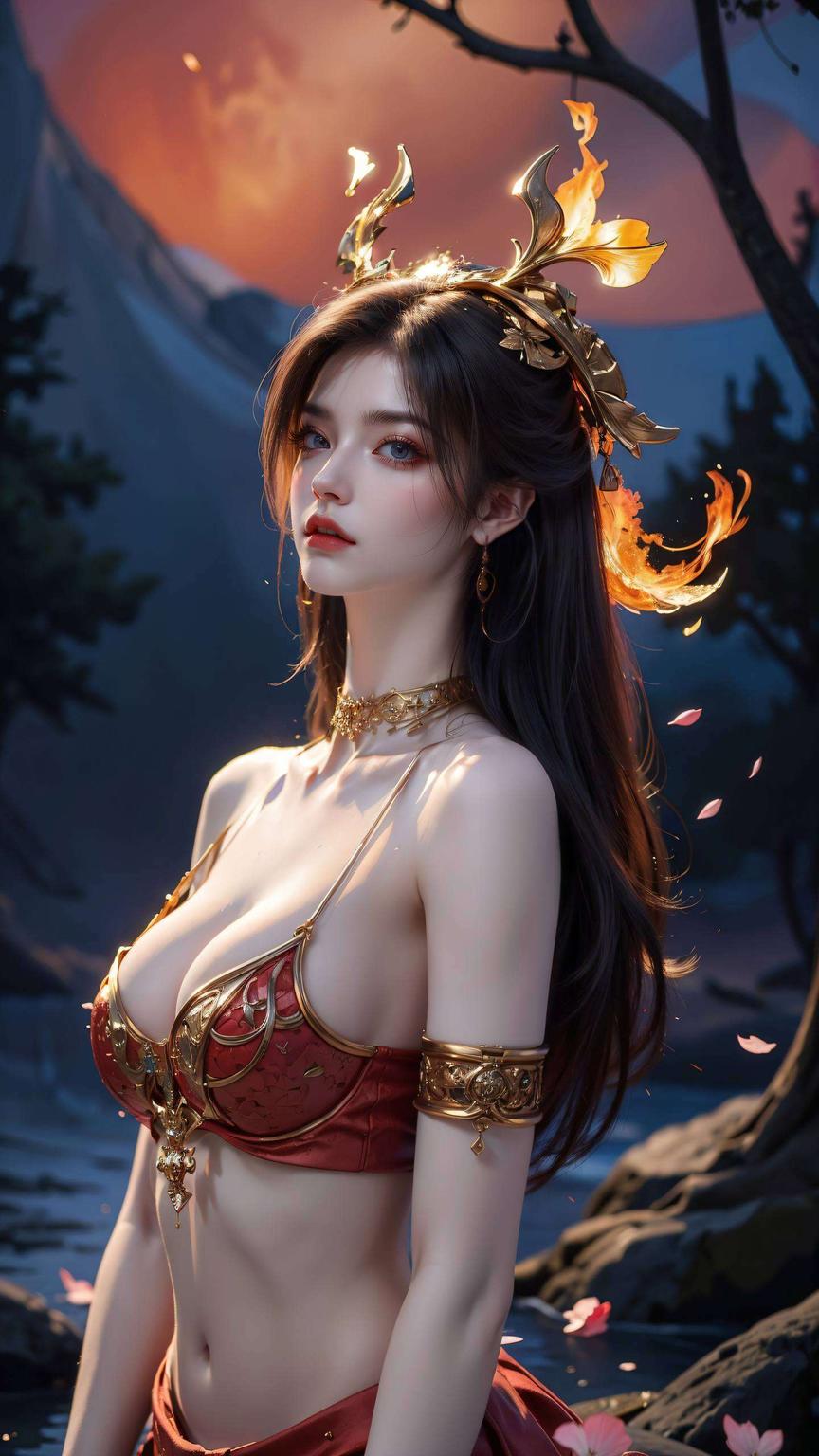 这款以好看美杜莎为灵感的AI绘画壁纸为iPad带来别样的艺术风情