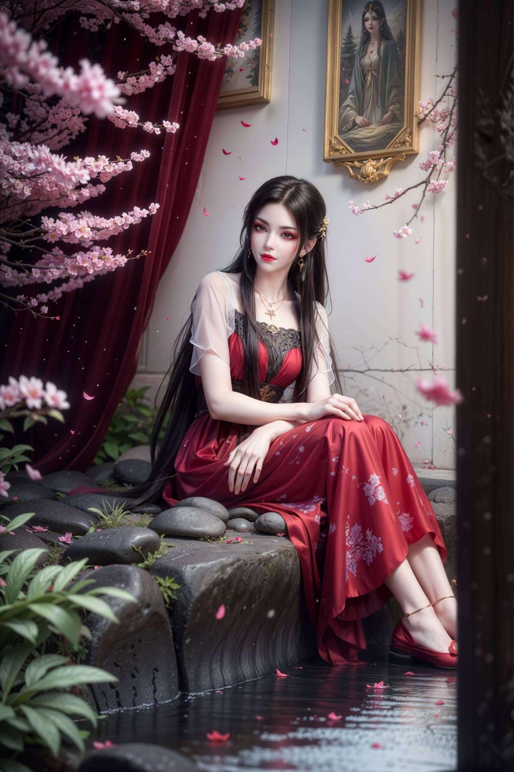 这款AI绘画角色笑容素材快来下载