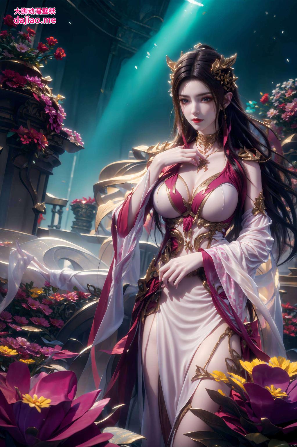 国漫女神的唯美形象让每一次滑动都充满惊喜