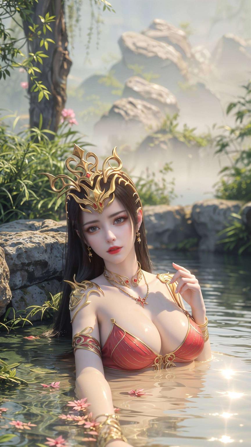 为你的电脑带来别样的视觉盛宴这款最新版的AI动漫美女桌面主题