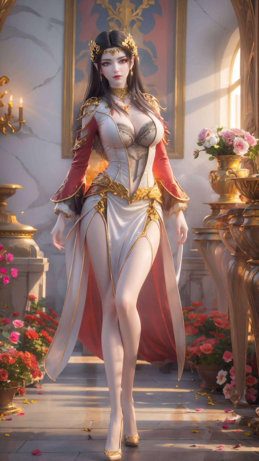 以美杜莎挺胸的傲娇形象为主题每一张壁纸都如同艺术品般