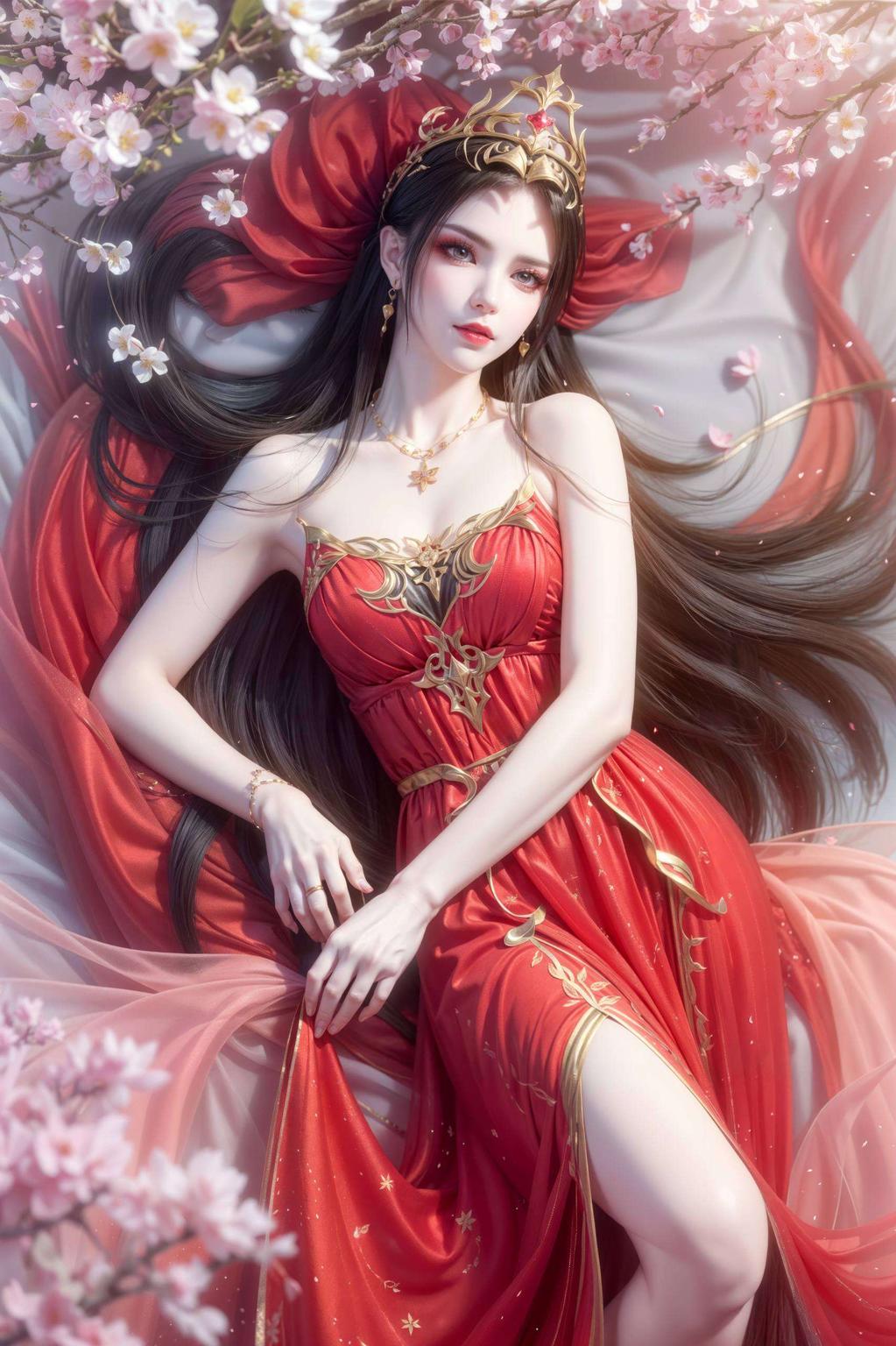 这款壁纸护眼国漫女主AI活力2K高清以斗破苍穹中美杜莎的超清4K形象为主题