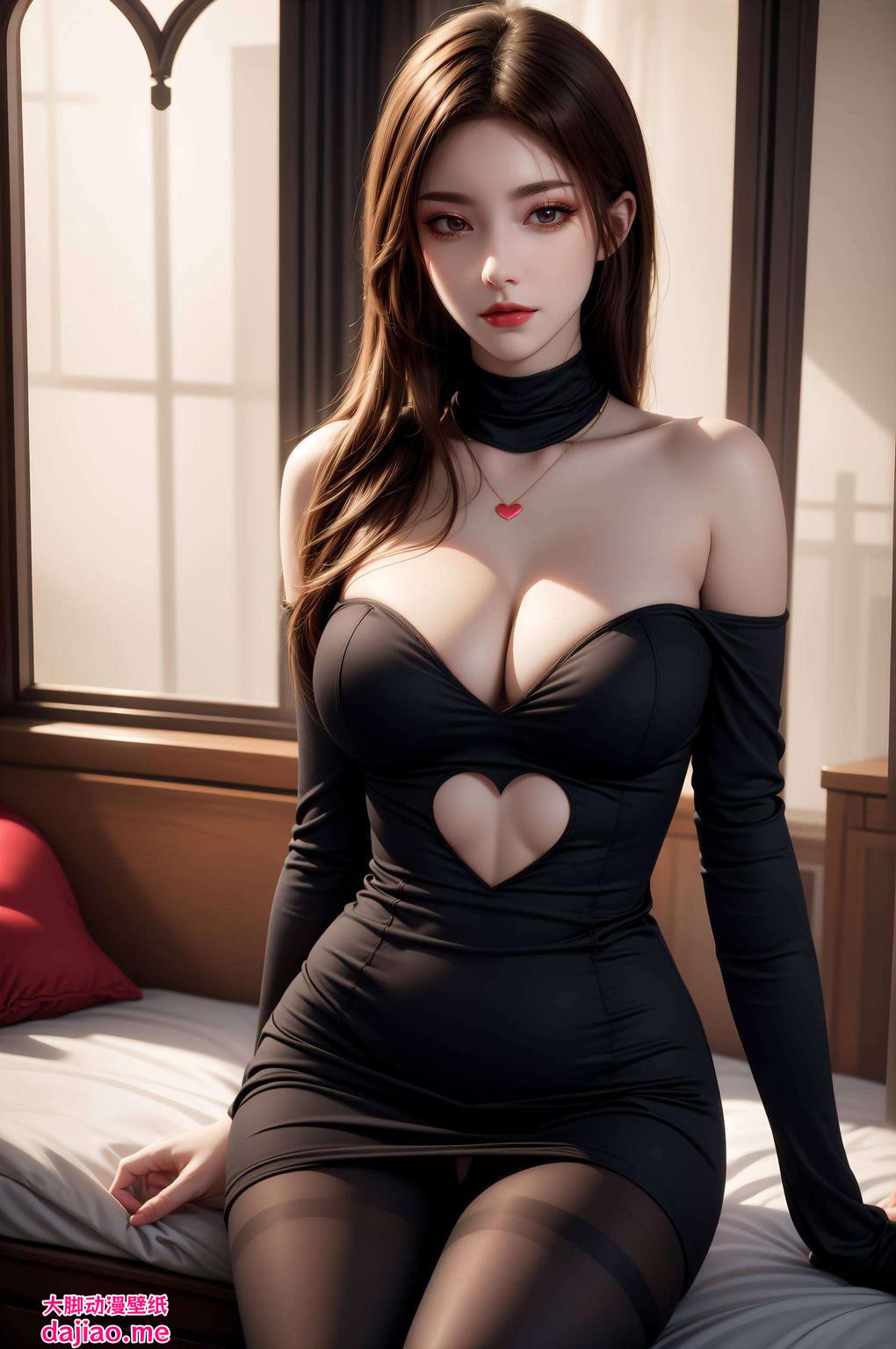 仿佛诉说着不凡的故事在伤感对称的手机国漫美女桌面上