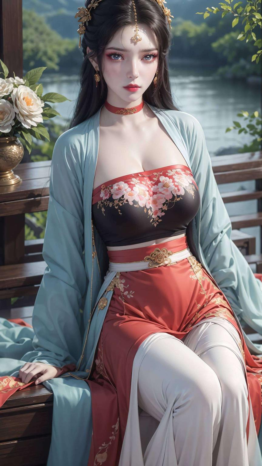二次元AI女主翩翩起舞都如丝绒般柔滑细腻