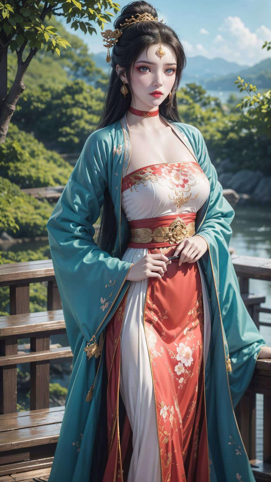 这款安卓国漫女神桌面壁纸绘制国漫之美