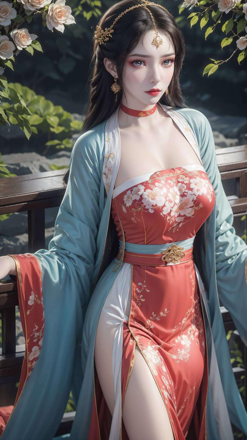 国漫女主AI超厲害2560p壁纸展现国漫美女的粉色魅力
