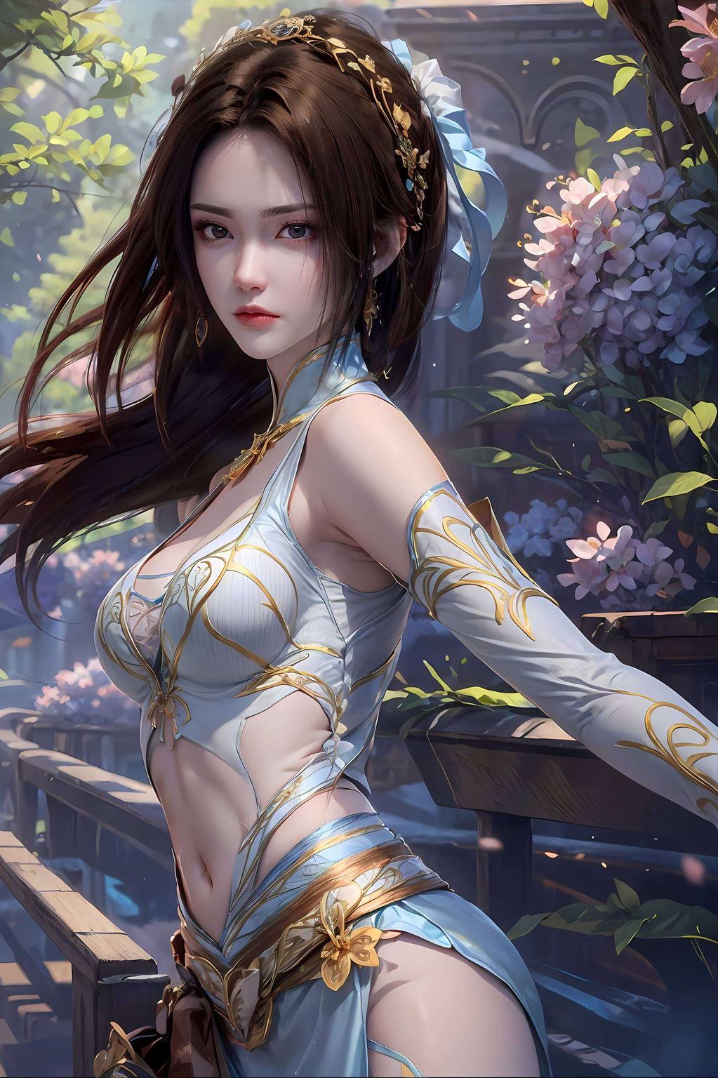 以她独特的魅力纳兰嫣然