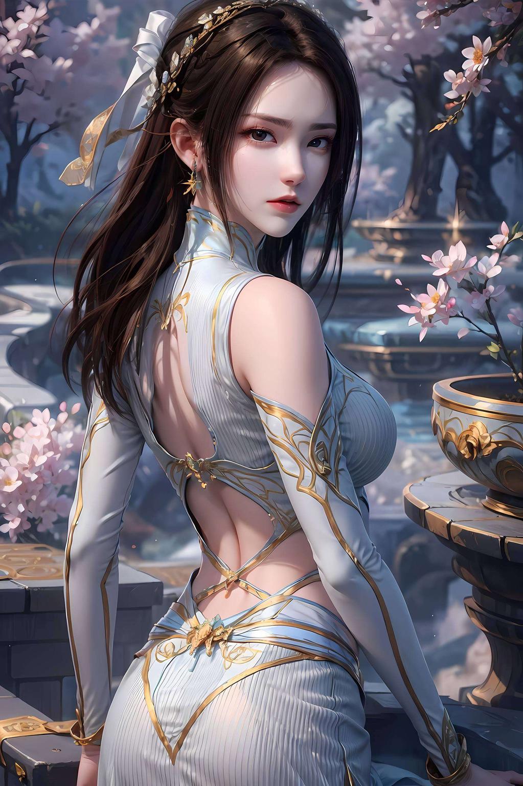 每一次微笑的温柔国漫中的绝世美女