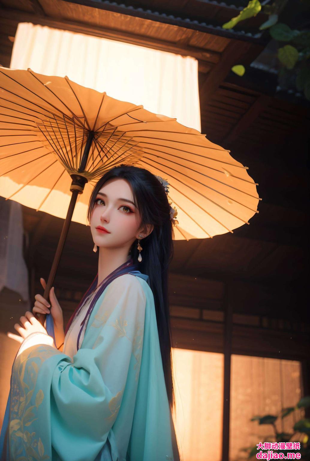 她的倩影在AI绘画的细腻笔触下更显灵动高清画质