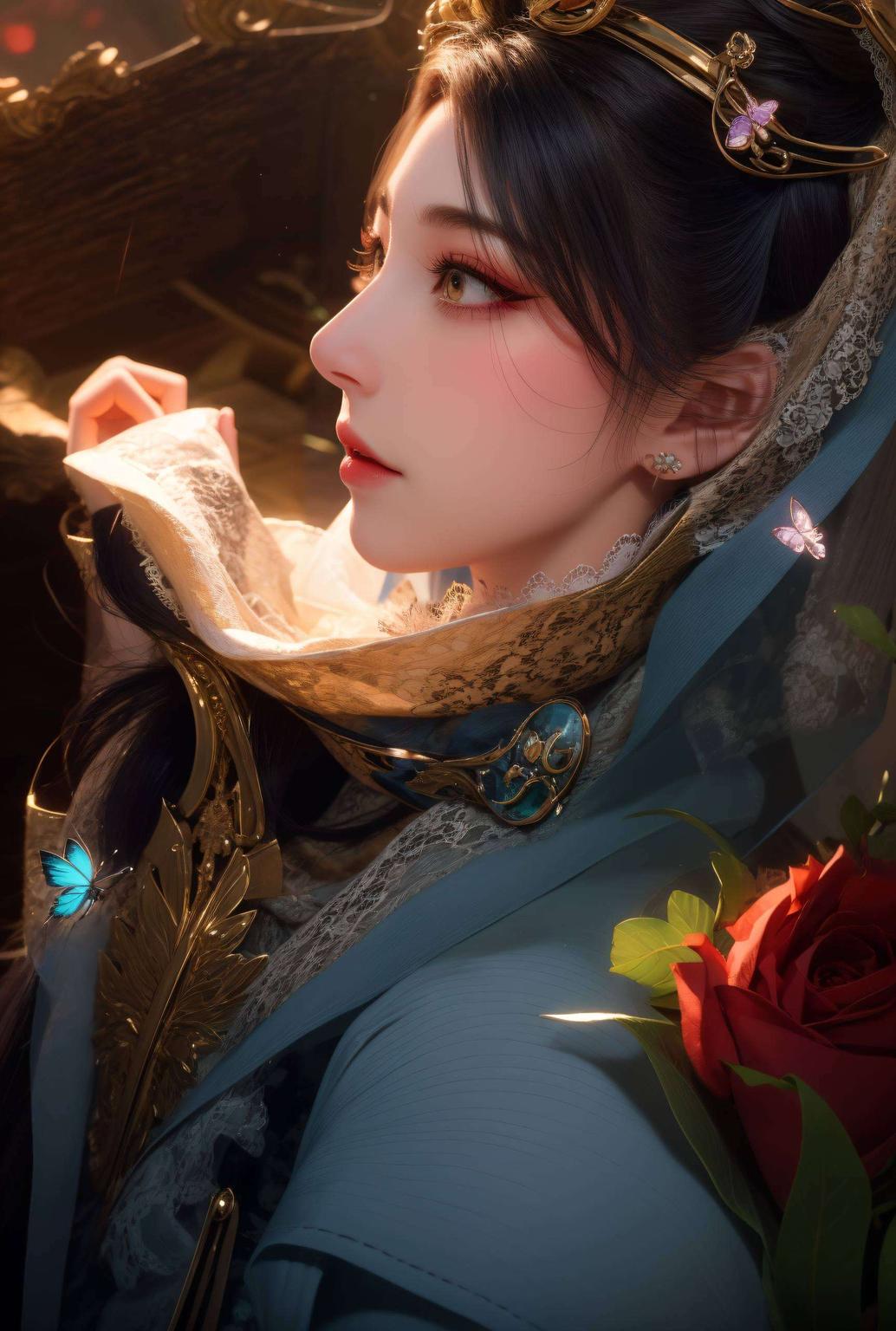 AI绘画的魔法全屏呈现