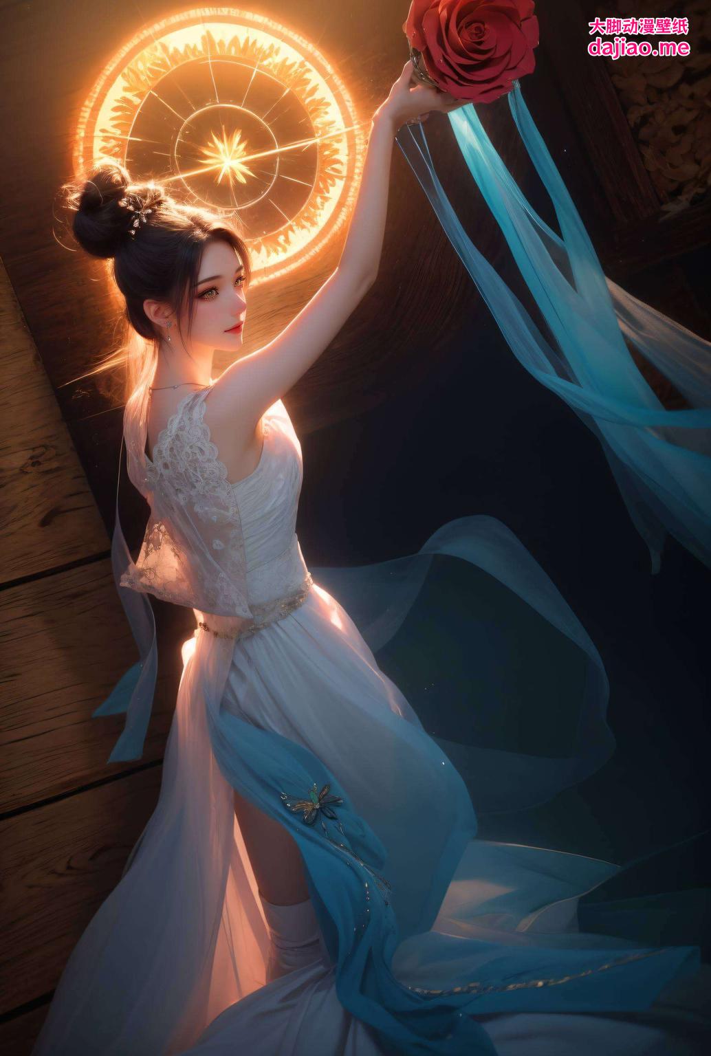 细腻描绘了她优雅灵动的身姿以2K高清画质呈现