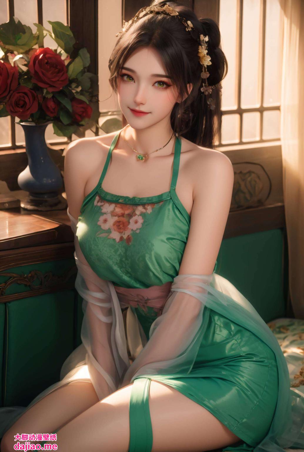 这位国漫界的璀璨星辰让人沉醉于她的灵动与柔美之中