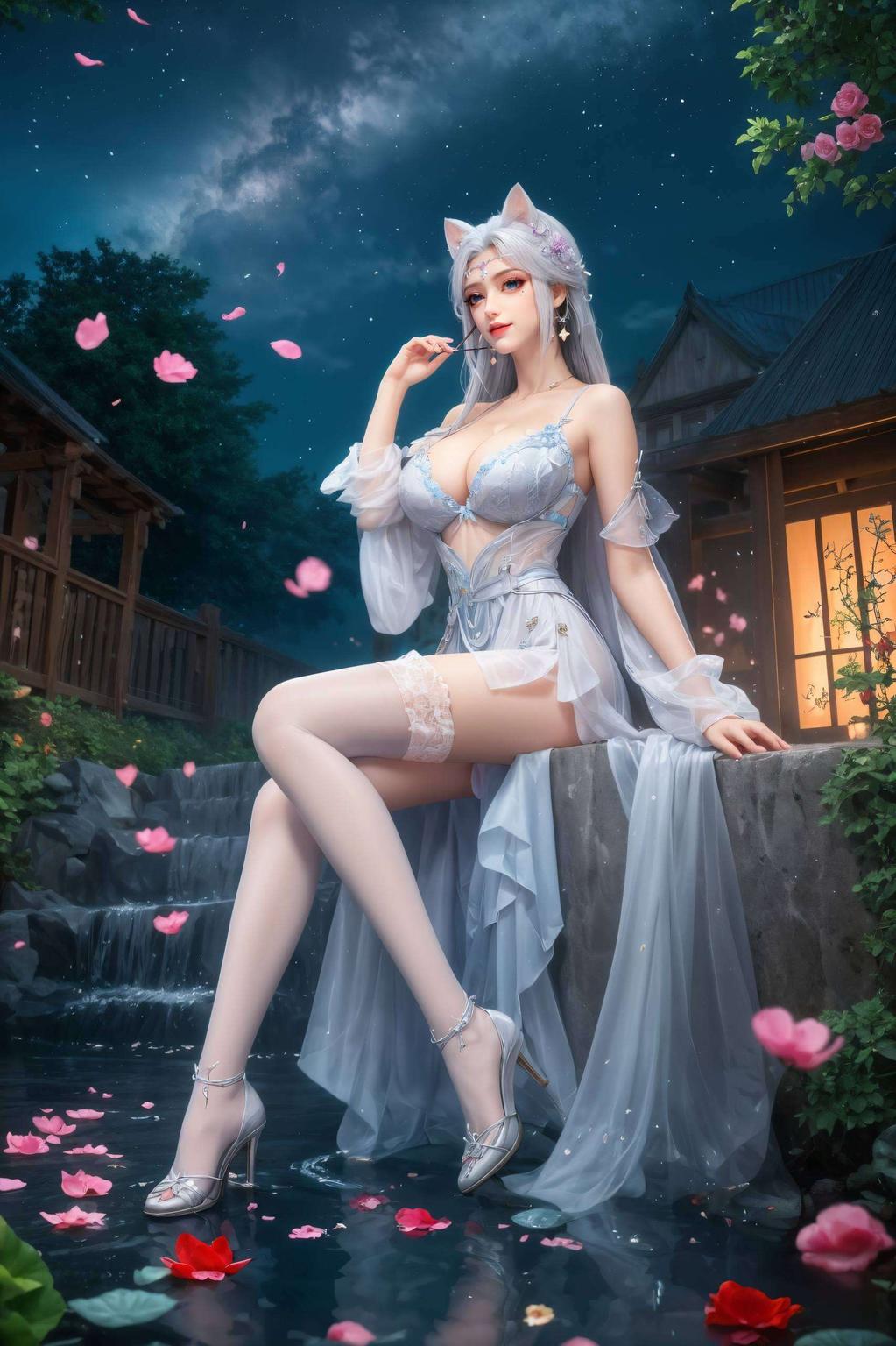让人眼前一亮她的眼中闪烁着智慧的光芒