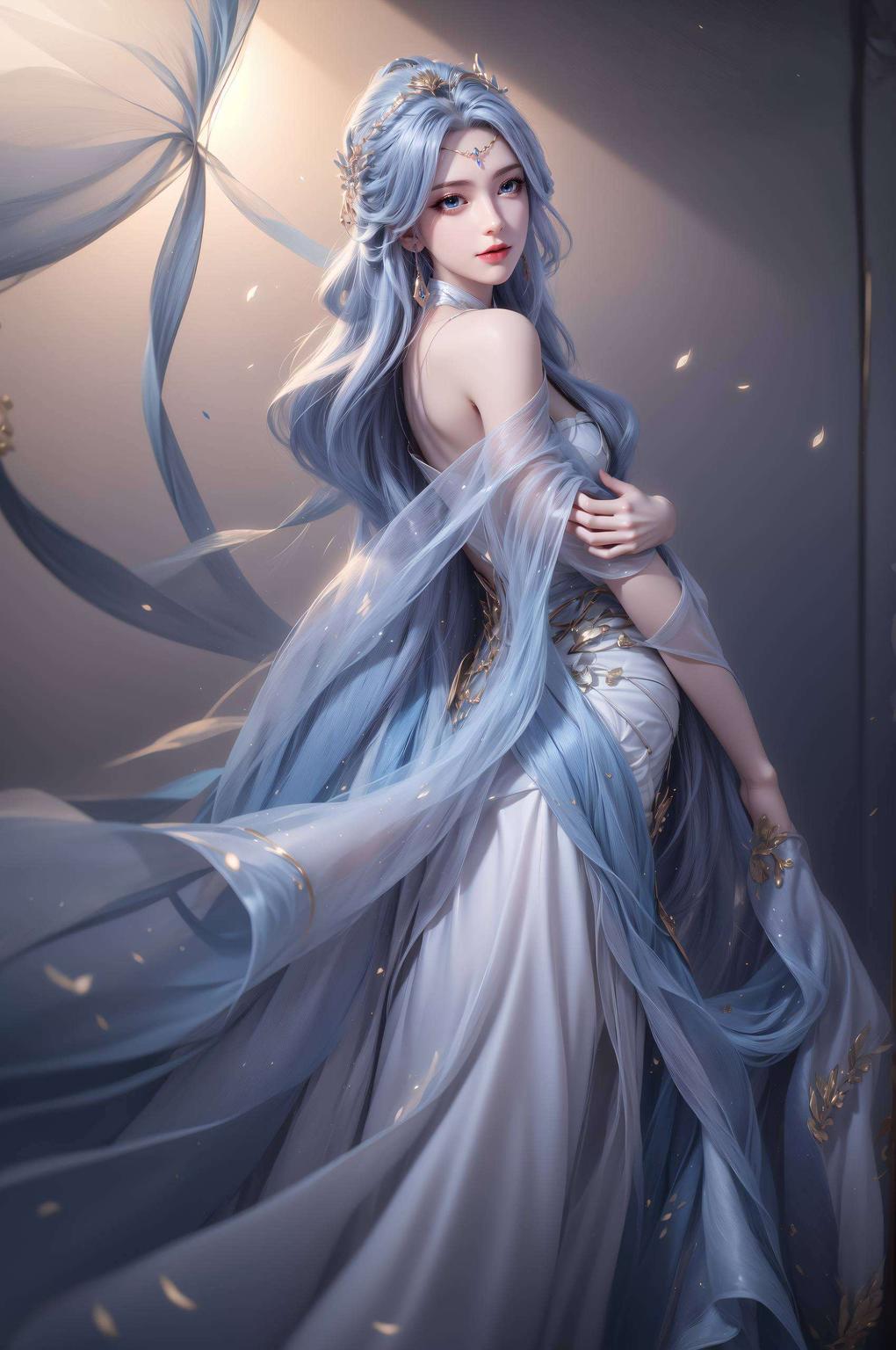 映衬着宁雨蝶的非凡魅力古香古色的平板壁纸