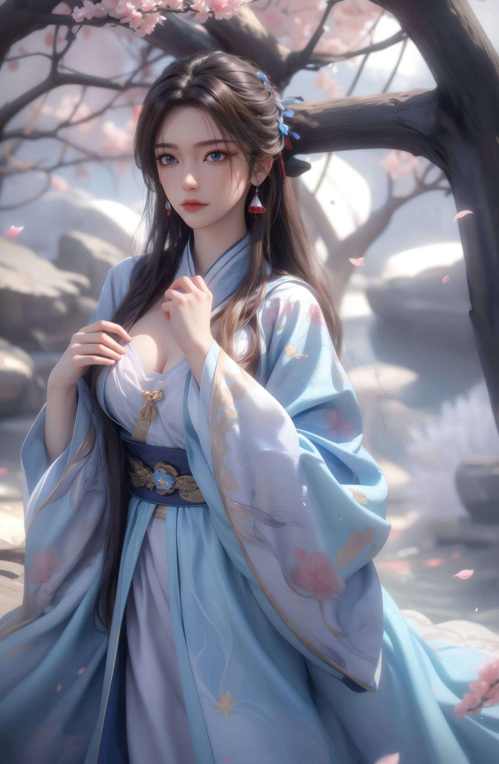 细腻的笔触柔和的色彩