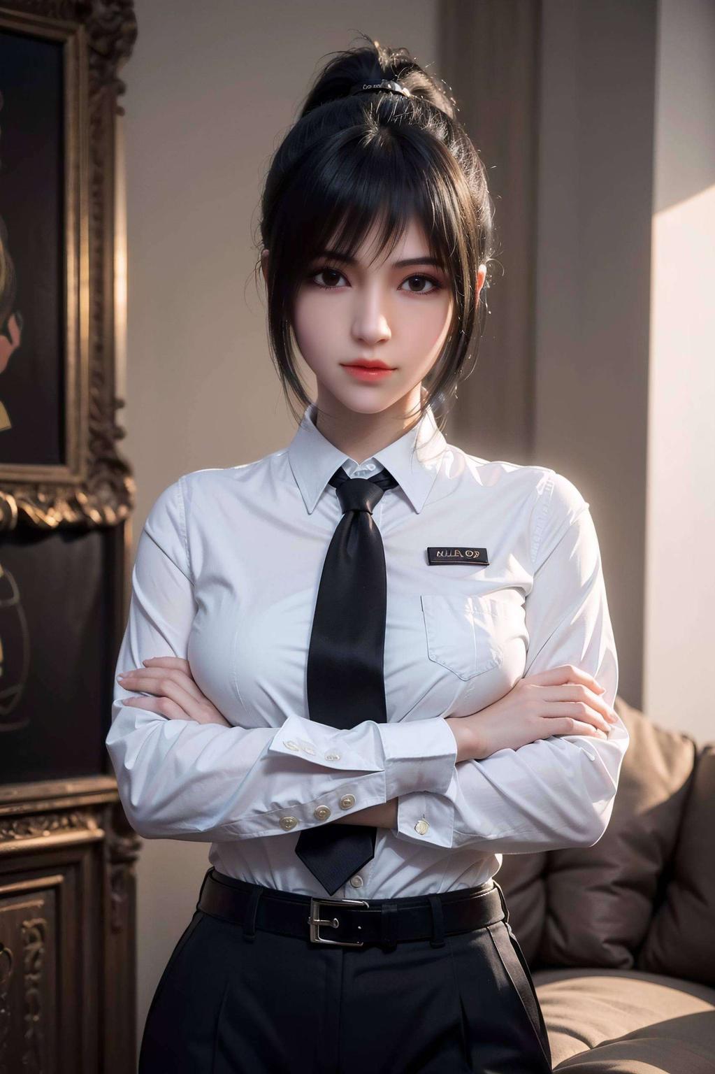 以雄兵连琪琳新建模的超清壁纸极简风格的设计