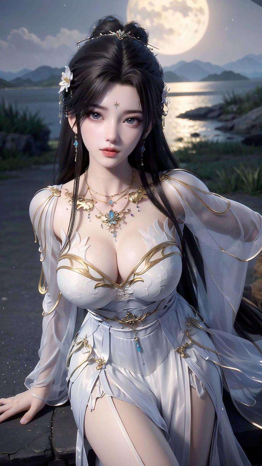 清漪轻披古装尽在每一帧