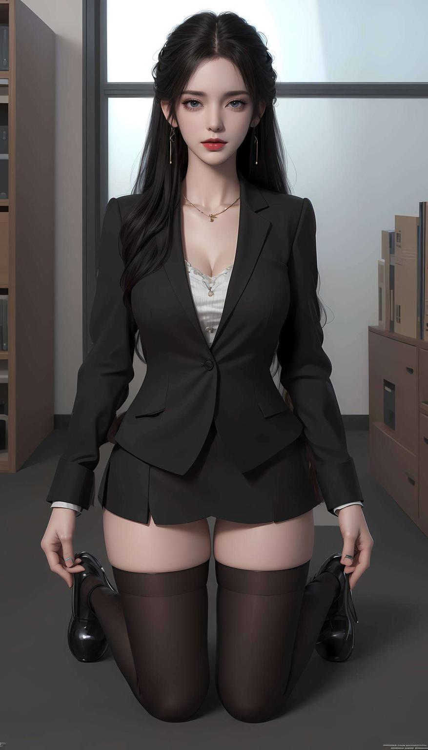 为你的电脑桌面增添一抹温柔的色彩这位国漫美女以其独特的魅力