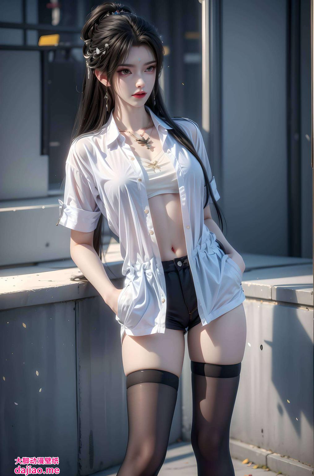 清漪壁纸以国漫美女为灵感