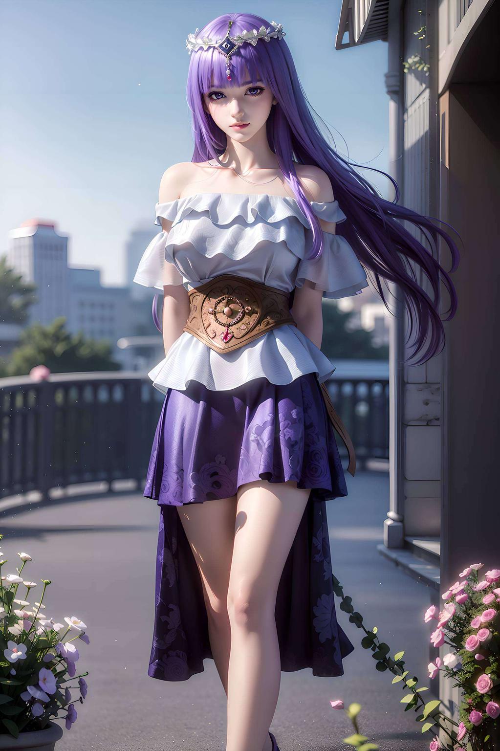 这款AI绘画的秦时明月壁纸仿佛置身于动漫的奇幻世界