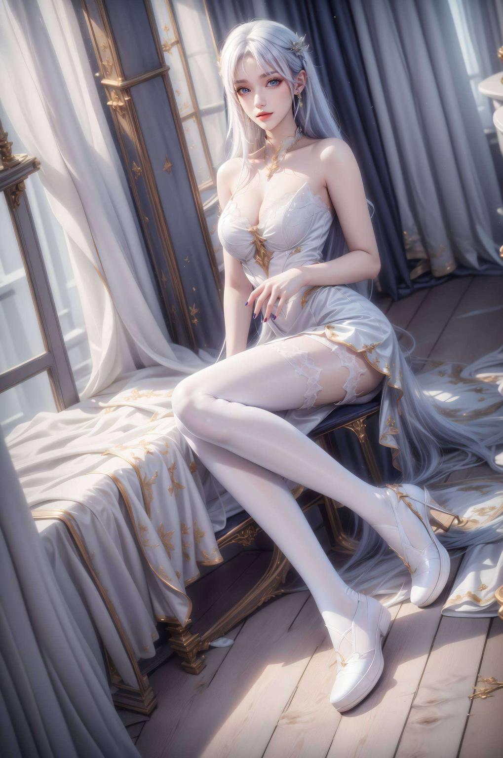 国漫女神圣采儿翩翩起舞每一次启动都是视觉盛宴