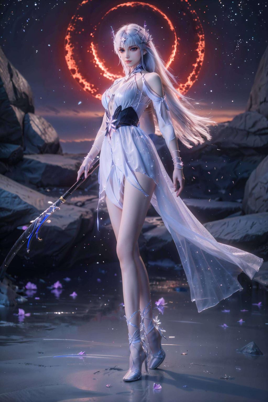 宛如画中的仙子在这4K超高清的壁纸世界里