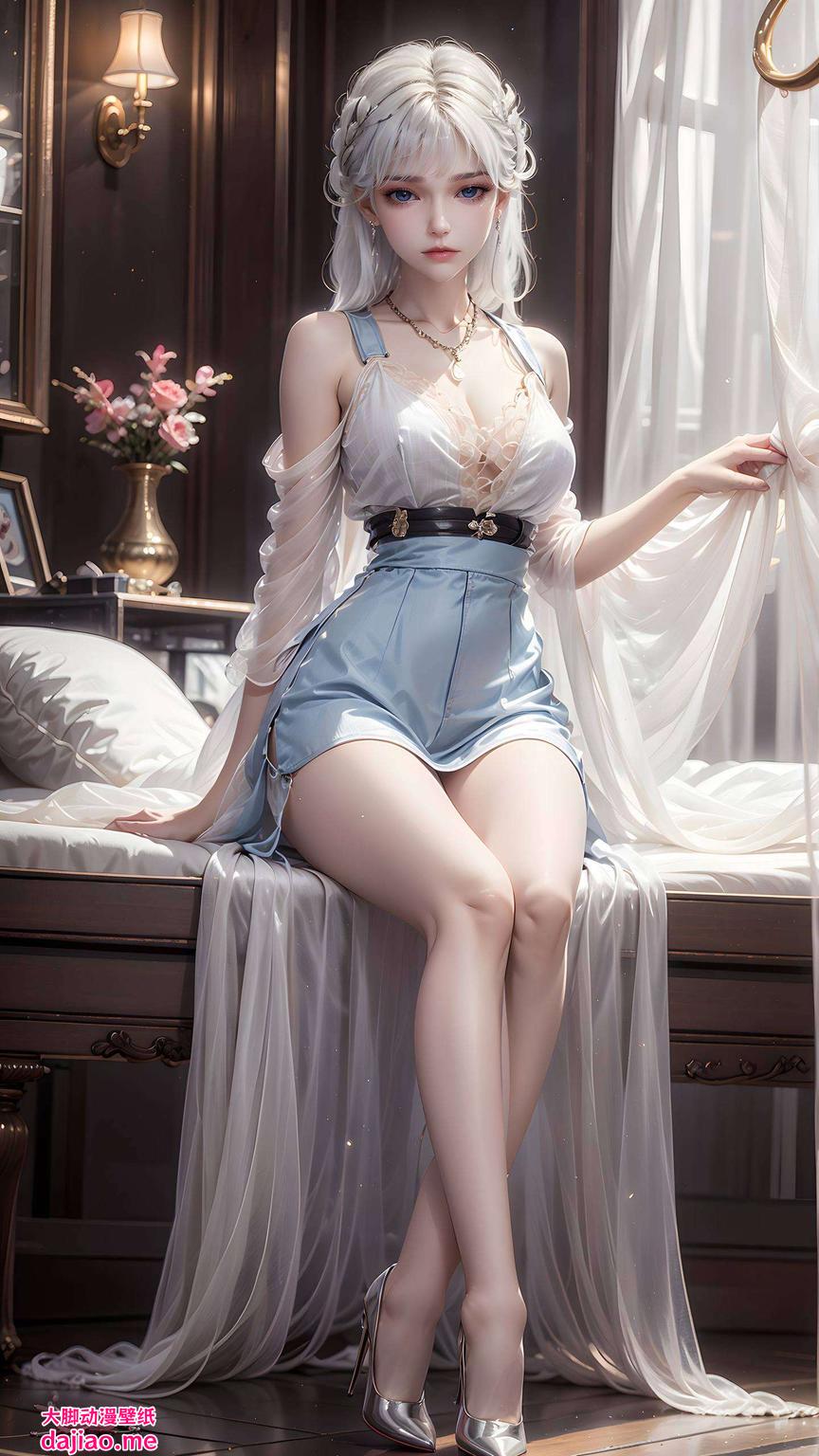 无水印打扰绘制于细腻笔触之间的圣采儿
