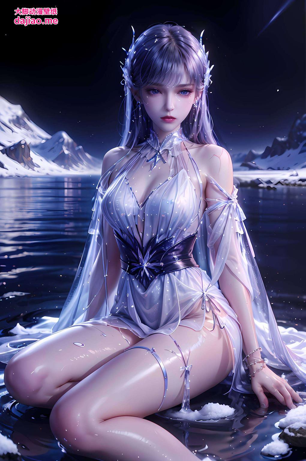 这款最新版的4K高清AI美女壁纸让你的每一天都充满美好心情