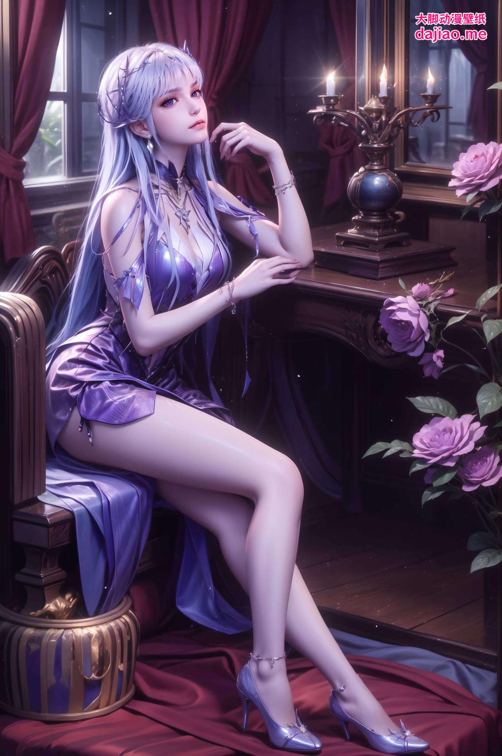 高清画质这款超好看国漫女主圣采儿壁纸