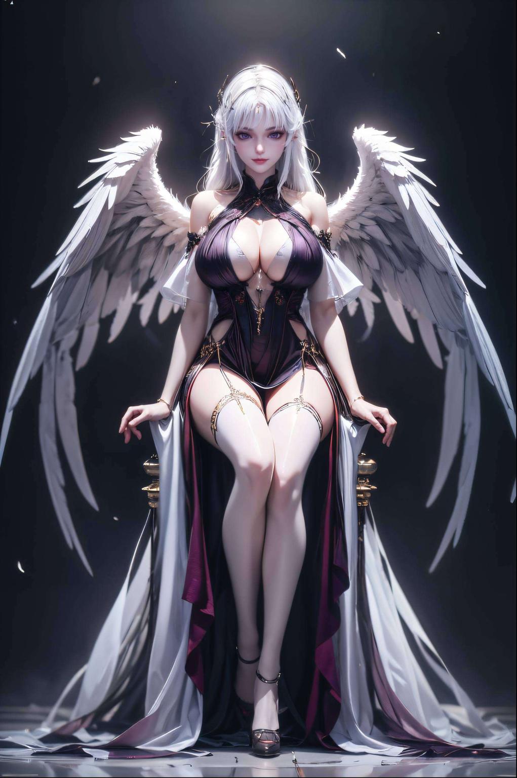 圣采儿身着校服校园青春气息扑面而来