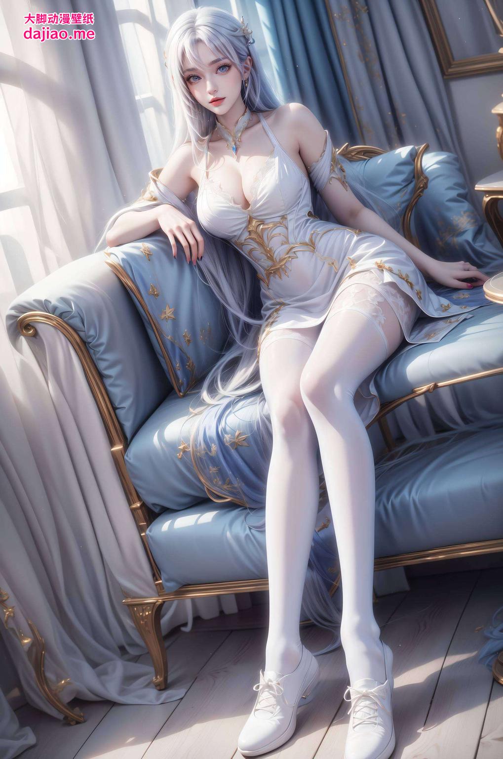以单色渲染的艺术魅力这款AI绘画的动态壁纸素材