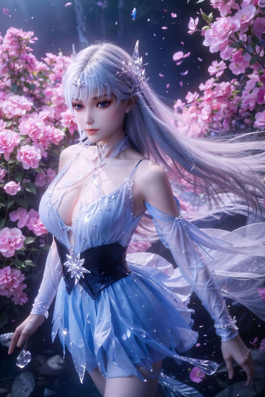 这款1920x1080的豪华电脑国漫美女壁纸生动有趣
