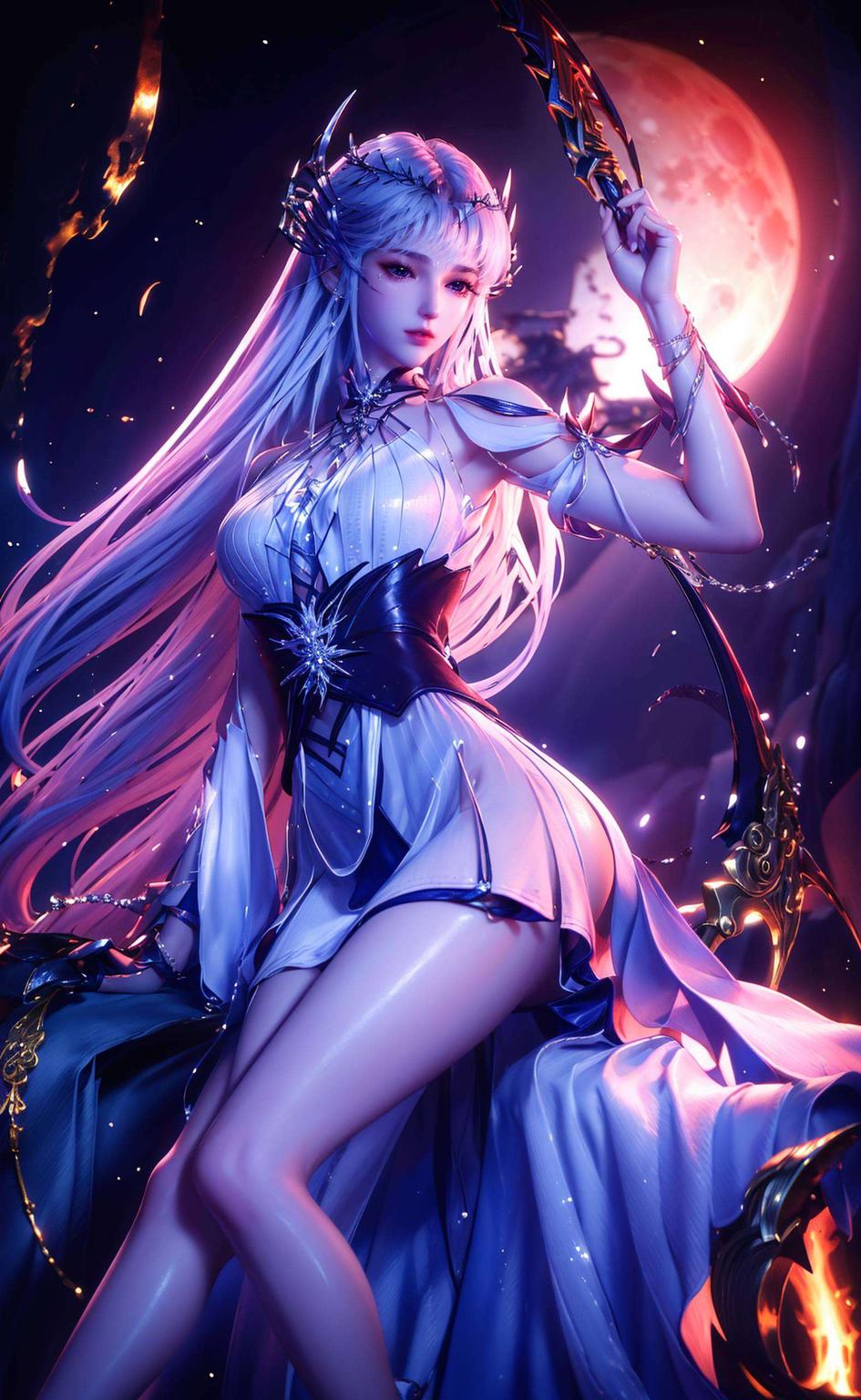 她的每一次转身都仿佛在讲述一段不朽的传说让你的每一次触碰都充满梦幻与温馨