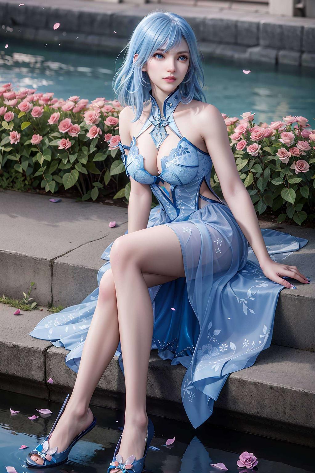 感受冰儿清澈眼眸中的宁静与深邃在这个侘寂风满满的国漫世界里