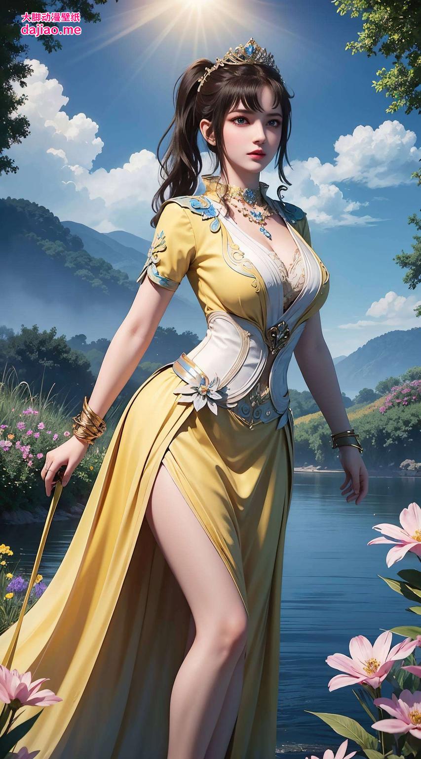 让这位国漫女神陪伴你的每一次滑动吧！细节之处彰显匠心