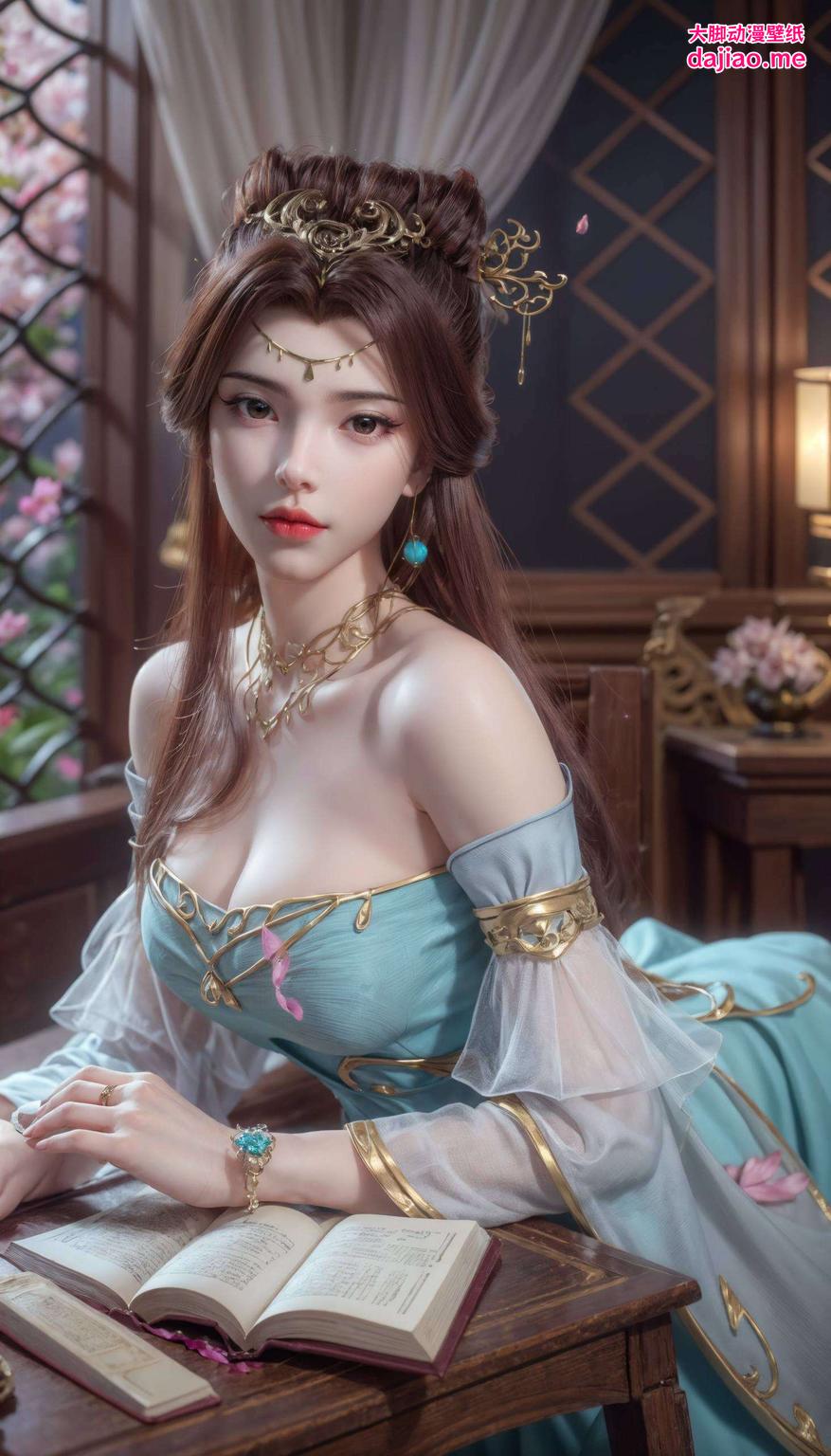 点亮你的桌面捕捉了她jk制服的清新与灵动