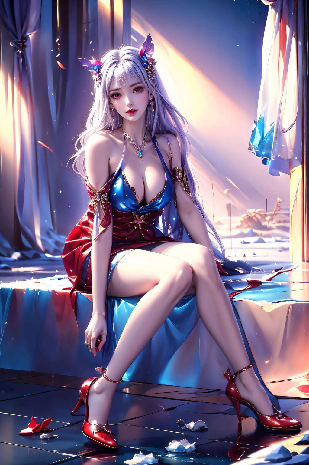 为你的视觉带来一场美妙的国漫盛宴将国漫女生的柔美与科技感完美融合
