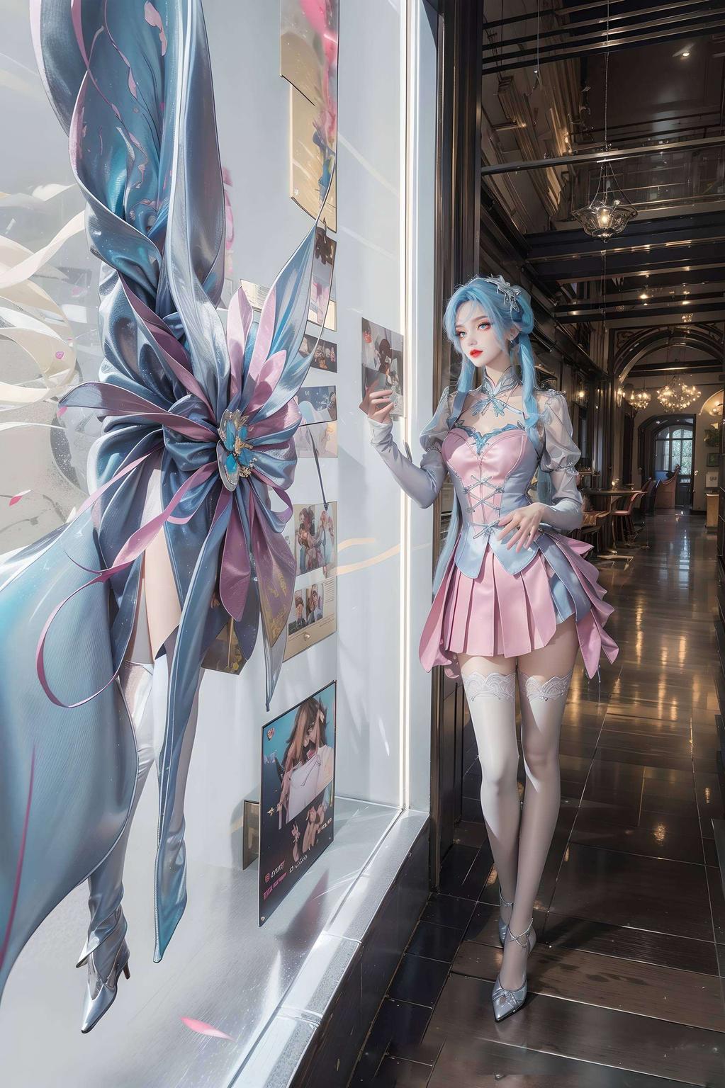 AI绘画技术更是巧妙捕捉了她的每一个细微表情高清壁纸图展现了她婉约柔美的气质