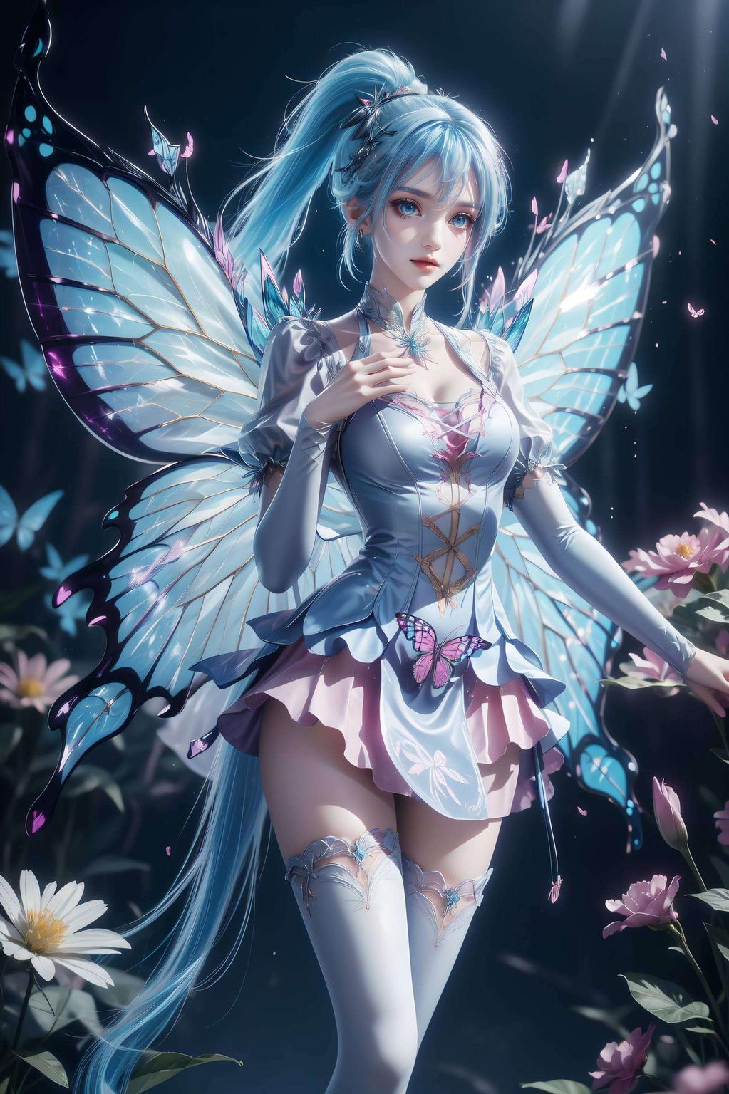 这款AI动漫壁纸呈现了国漫女神唐舞桐的可爱仙气