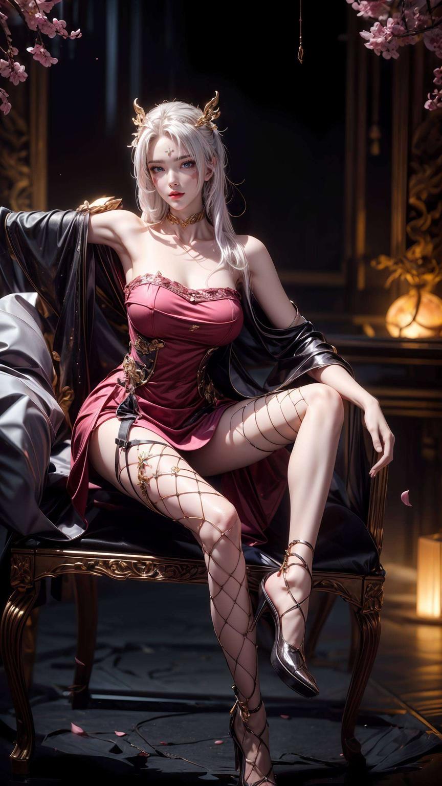 动漫风格满满灵动眼神