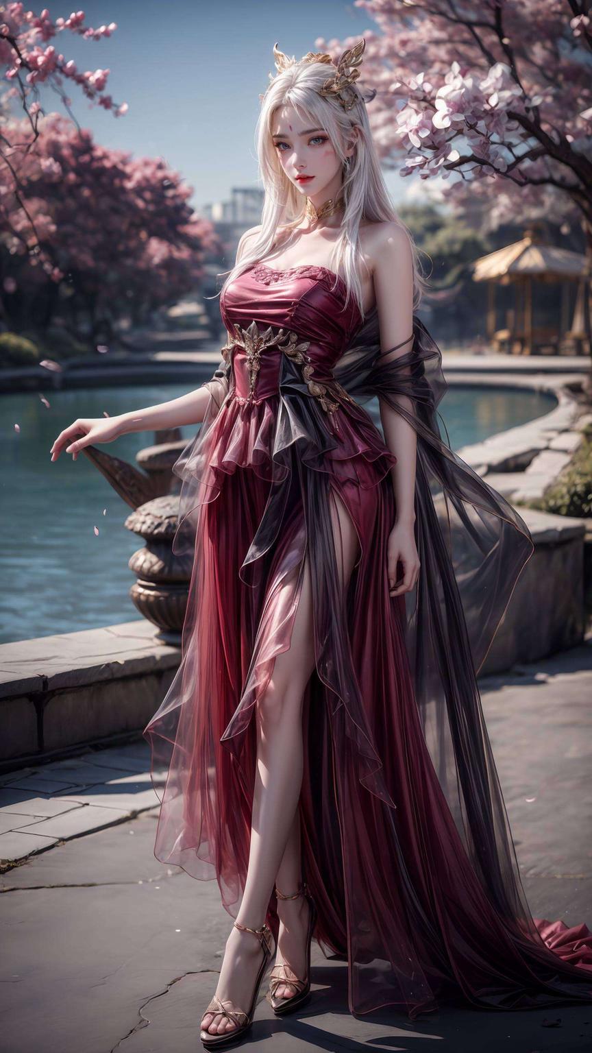 仿佛从古典画卷中走出呈现出令人陶醉的视觉盛宴