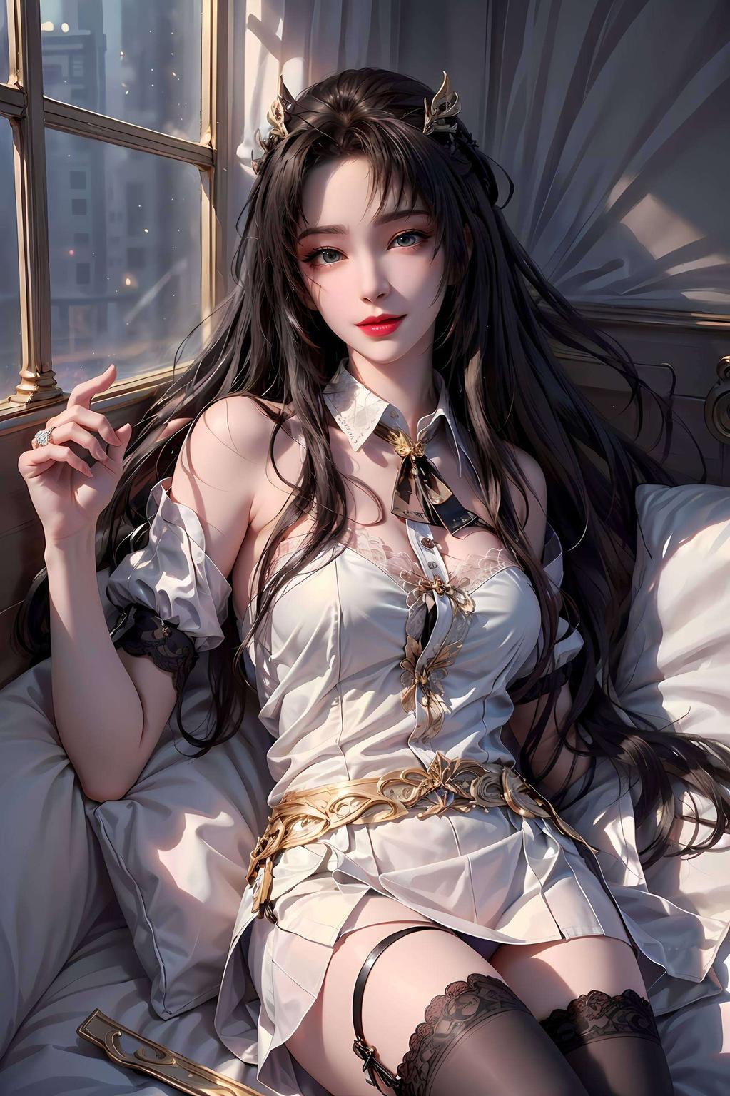 眉眼如画宛如穿越时空的使者